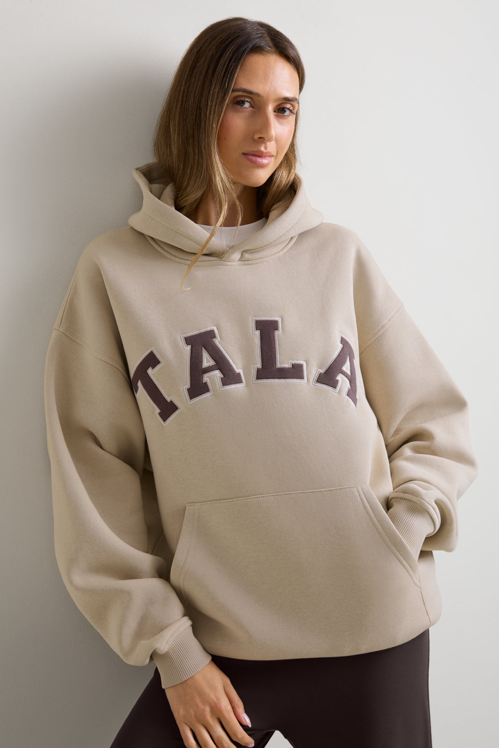 TALA Oversized Hoodie - Truffle