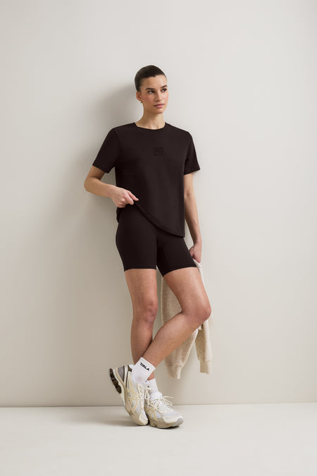 TALA Embossed Logo T-Shirt - Americano