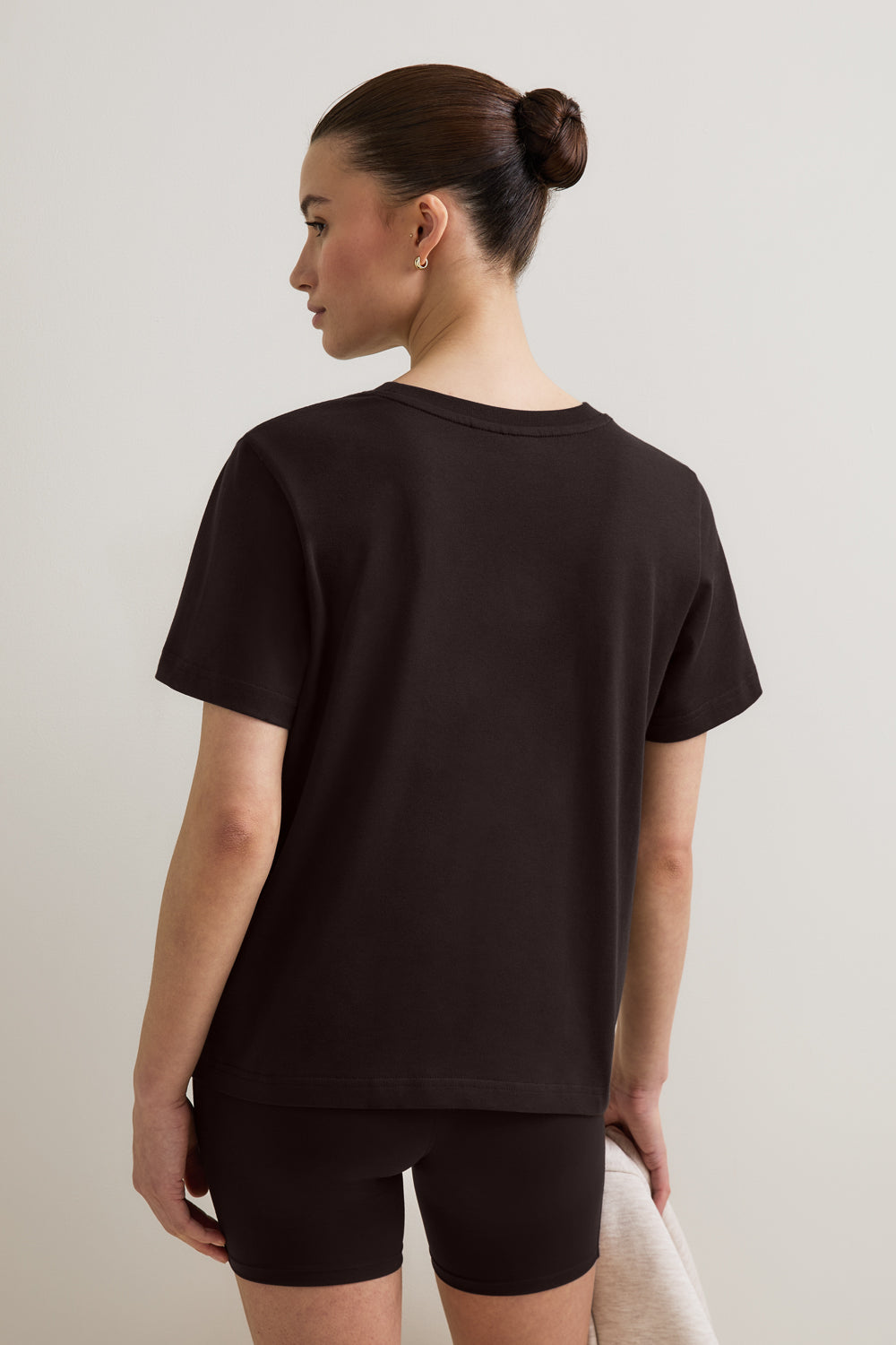 TALA Embossed Logo T-Shirt - Americano