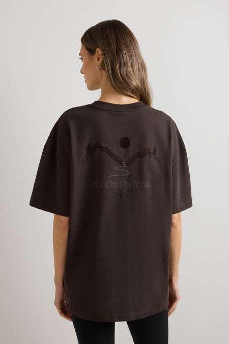 Trail Graphic T-Shirt - Americano