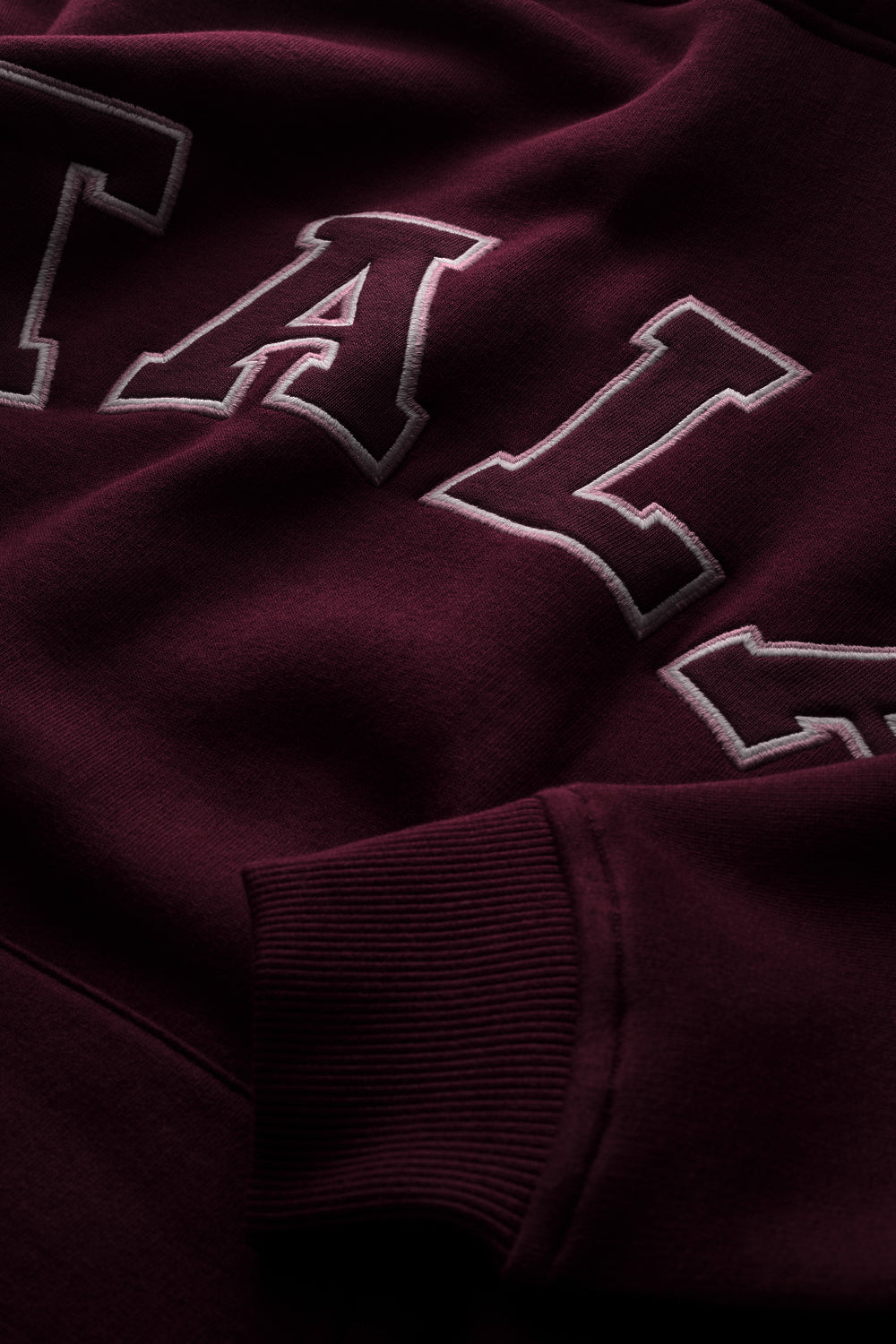 TALA Oversized Hoodie - Deep Burgundy