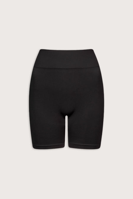 Sculpt Seamless Scrunch Shorts - Black Marl