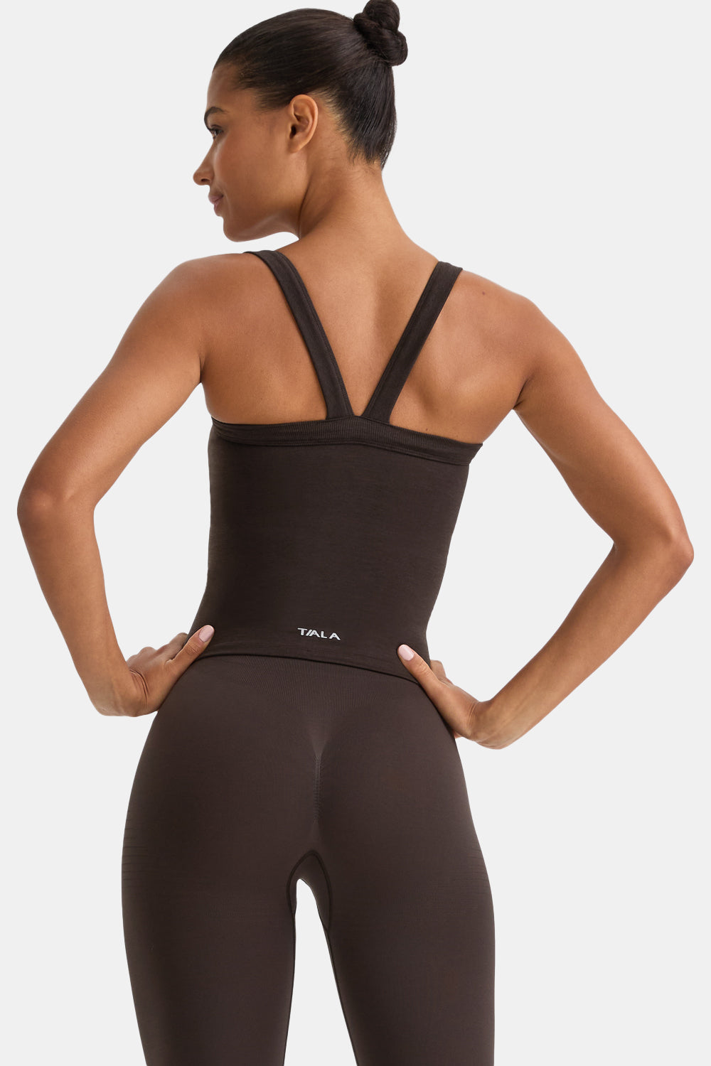 Sculpt Seamless Wide Scoop Neck Cami - Americano