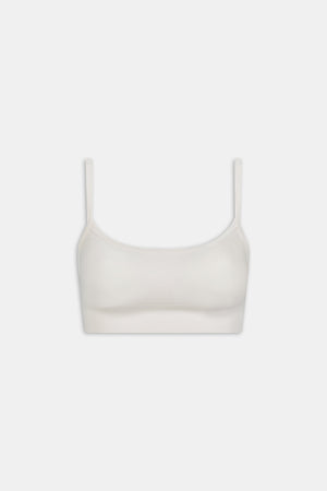 Sculpt Seamless Bandeau Sports Bra - Milk Marl