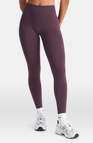 SCULPT SEAMLESS SCRUNCH LEGGING - PLUM MARL