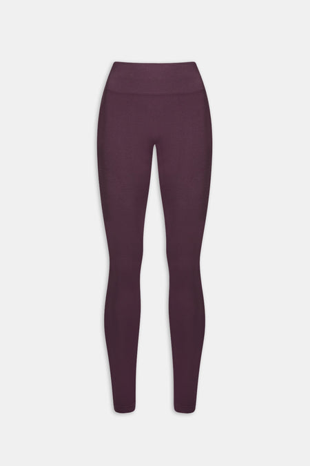 Sculpt Seamless Scrunch Legging - Plum Marl