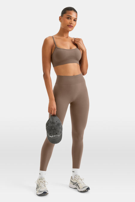 Sculpt Seamless Scrunch Legging - Taupe