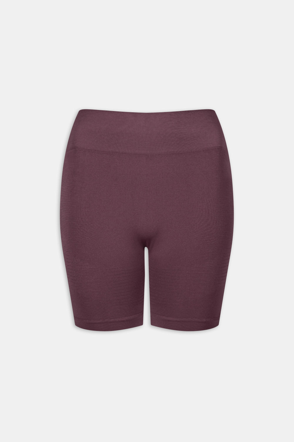 SCULPT SEAMLESS SCRUNCH CYCLING SHORTS - PLUM MARL