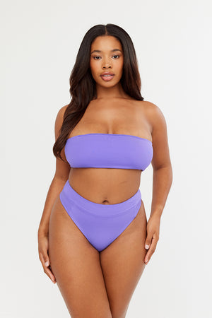 ANTIBES MULTIWAY BANDEAU BIKINI TOP - THISTLE