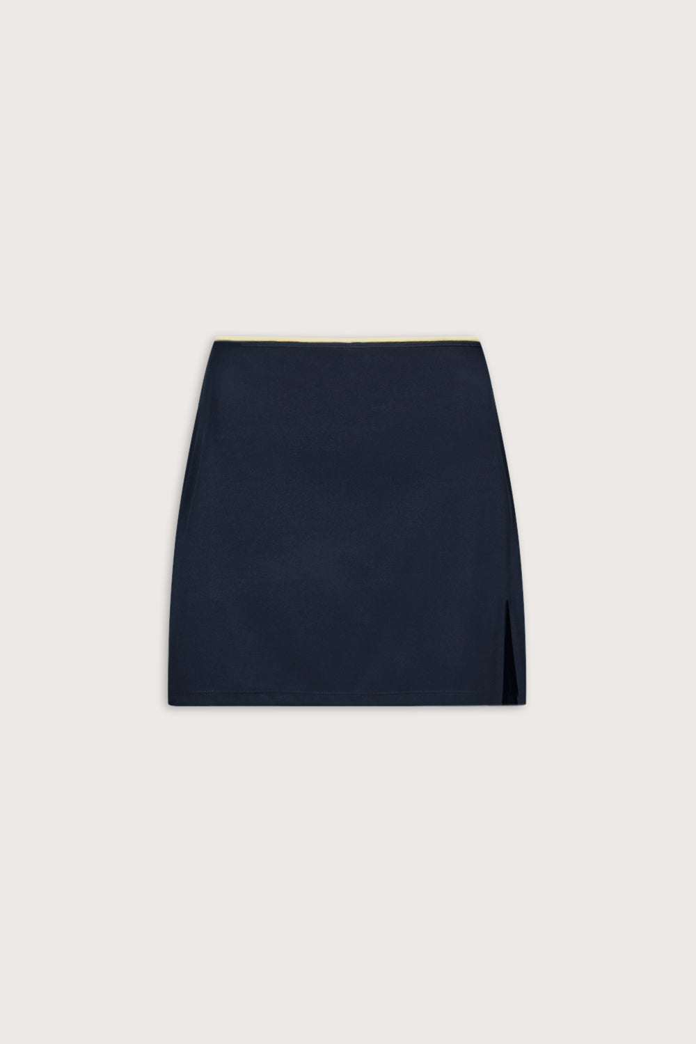SkinLuxe Contrast Piping Mini Skort - Midnight Navy
