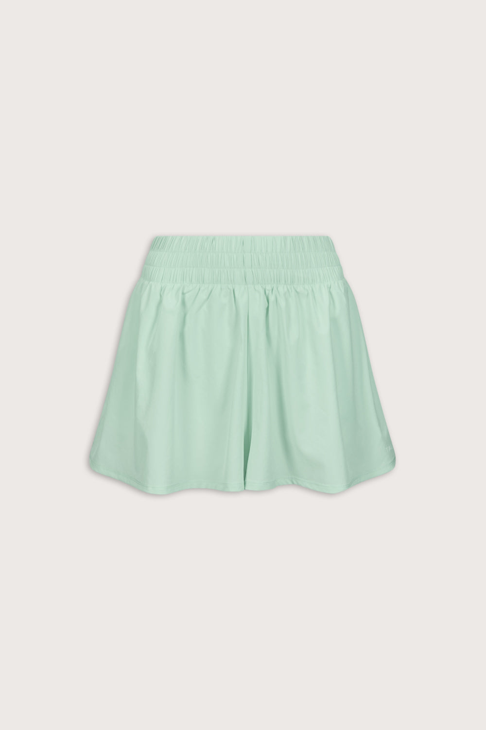 SkinLuxe Ruched Waist Floaty Short - Soft Mint