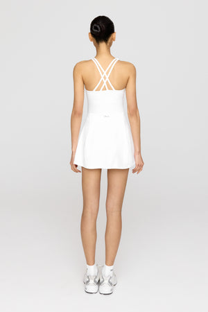 SkinLuxe Side Split Skort - Coconut Milk
