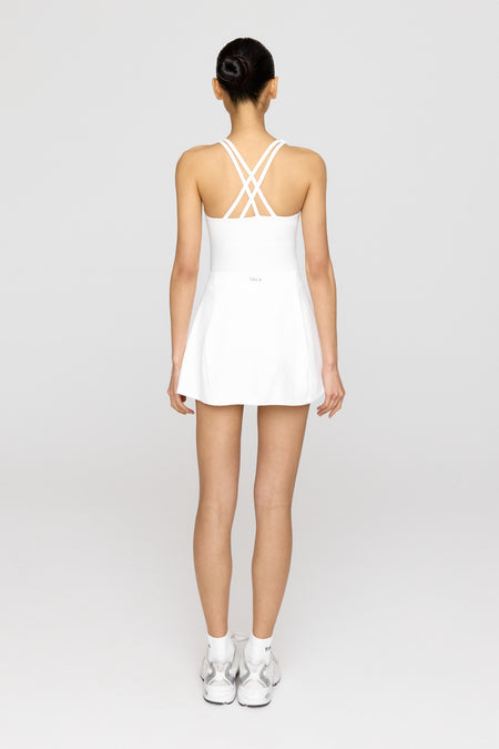 SkinLuxe Side Split Skort - Coconut Milk