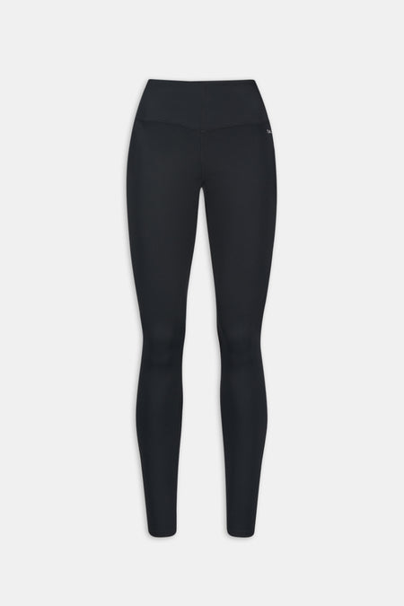 SkinLuxe V-Waist Legging - Shadow Black