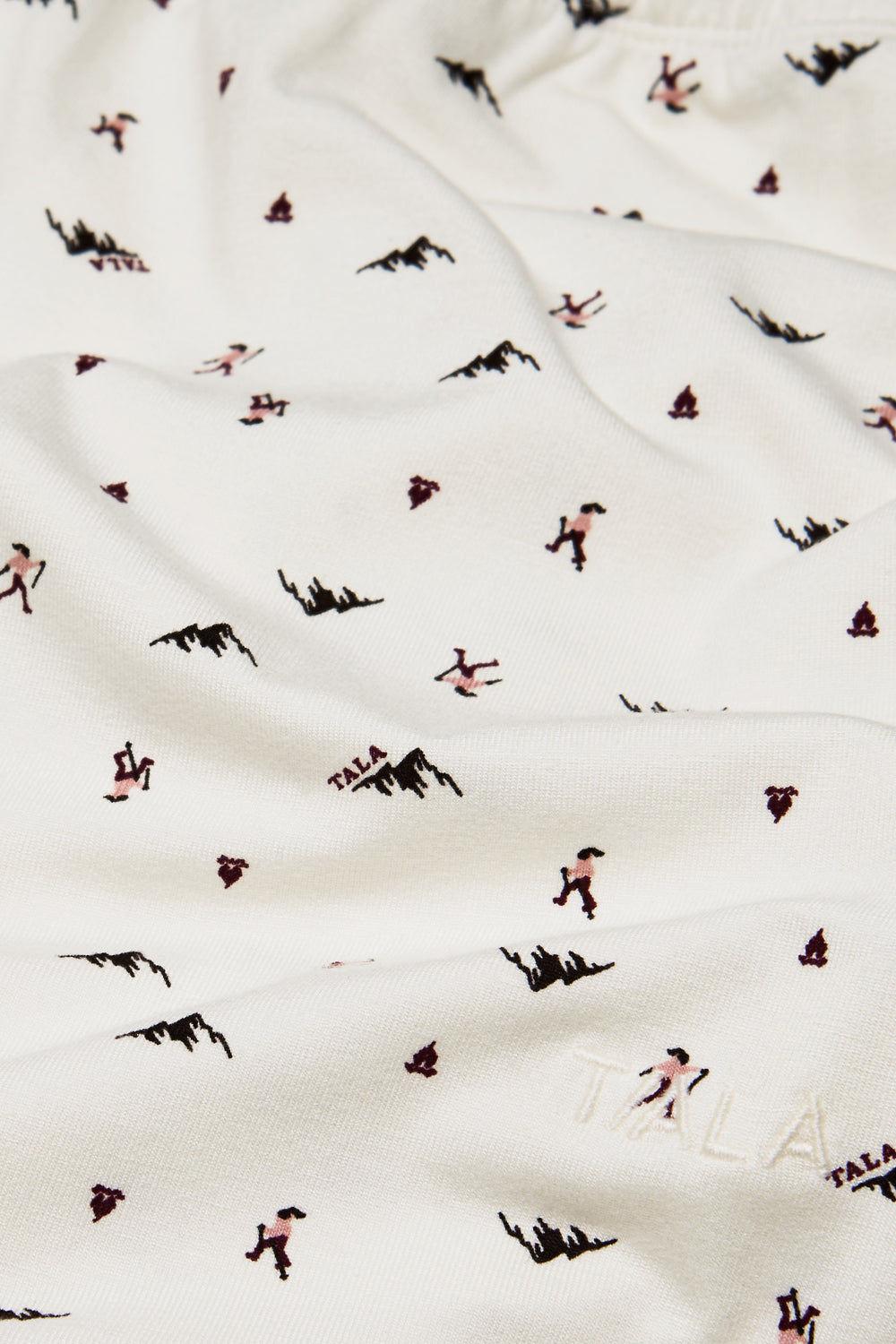 Drawstring Pyjama Trouser - Hiking Print