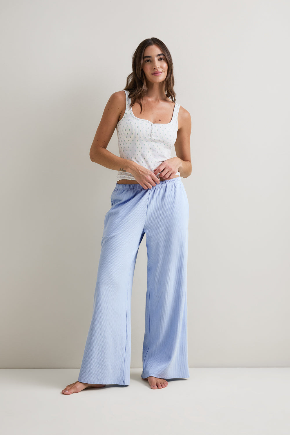 Pyjama Bottoms - Baby Blue
