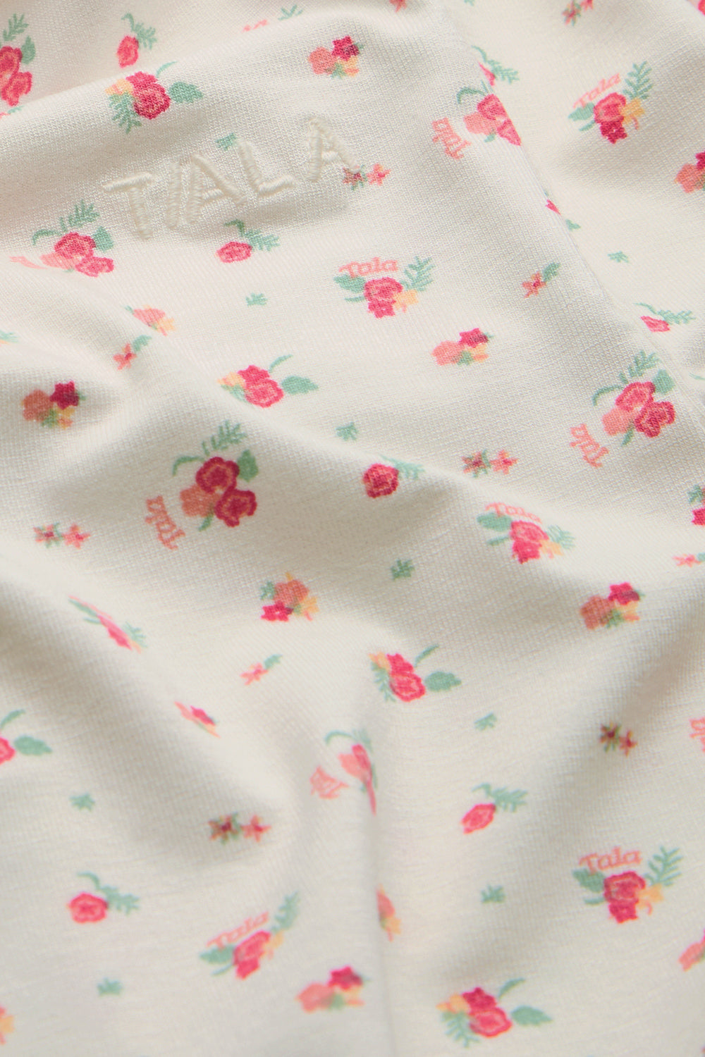 Pyjama Bottoms - Ivory Floral Print