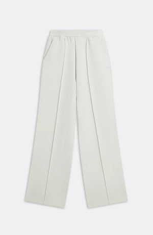 SOFTSMART ELEVATED WIDE LEG JOGGER - ECRU