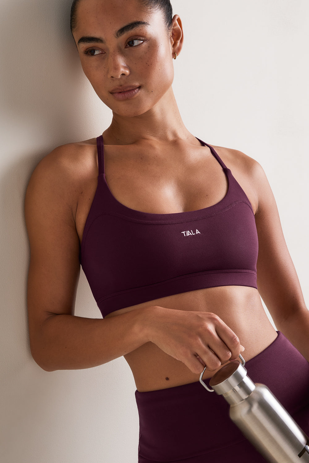 SoftSet Cross Back Sports Bra - Fig