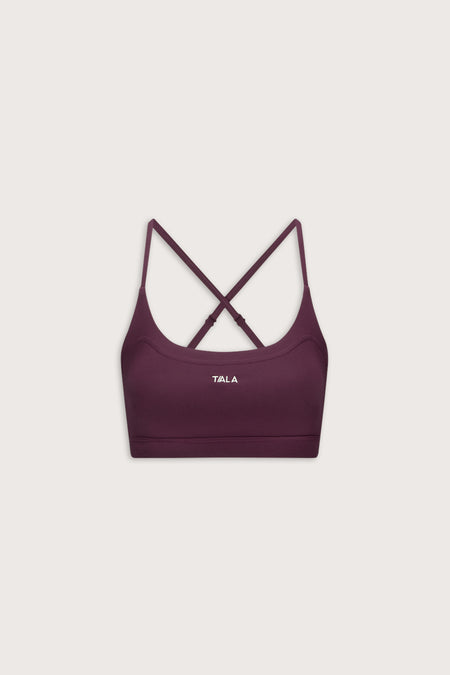 SoftSet Cross Back Sports Bra - Fig
