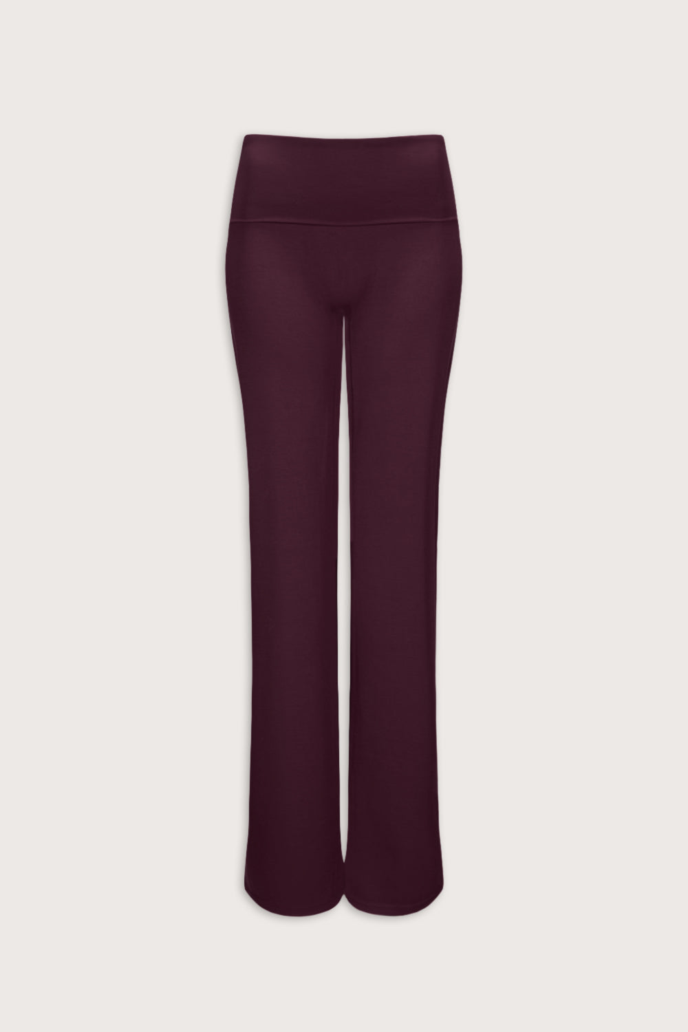 SoftSet Fold Waist Wide Leg Trouser - Fig