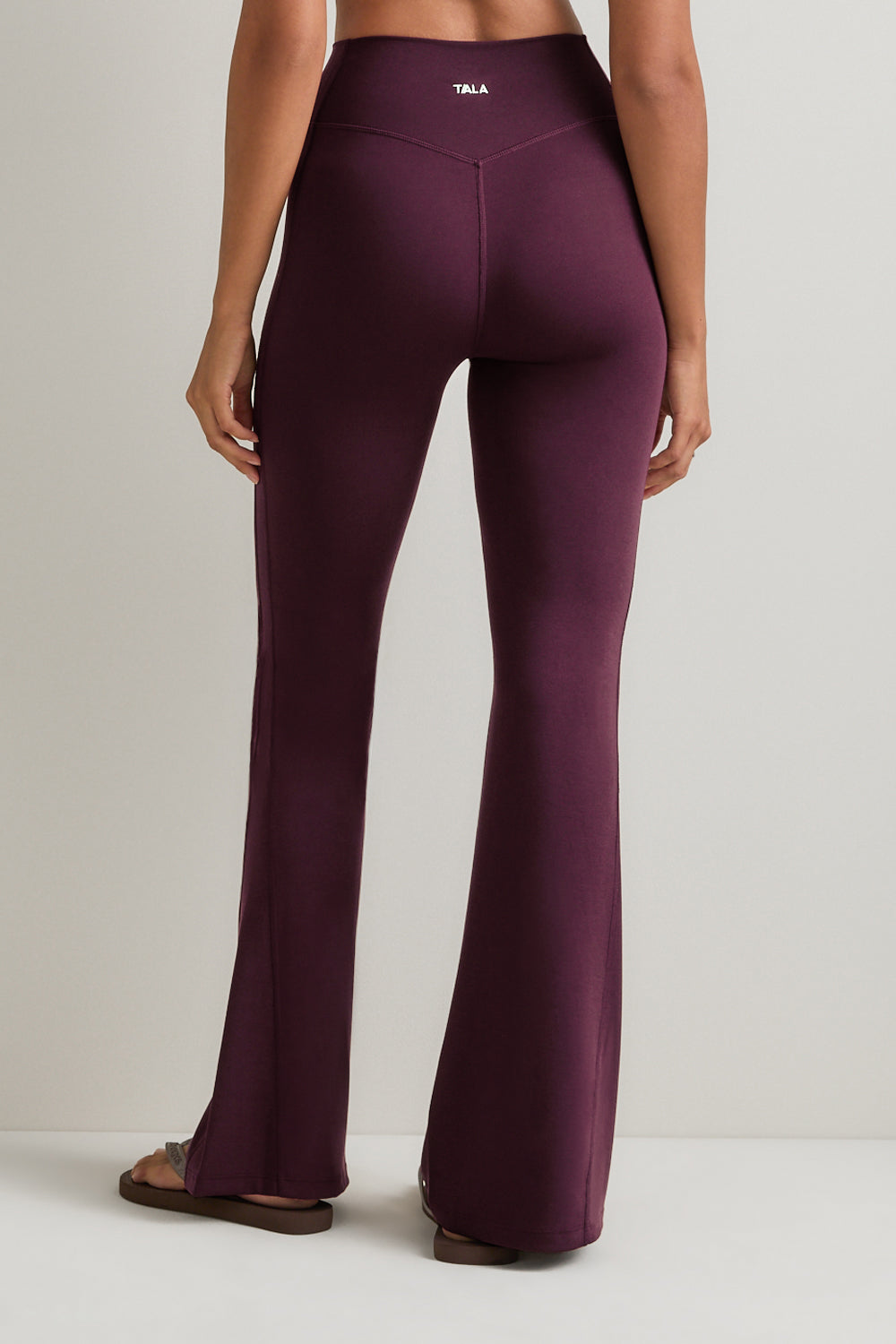 SoftSet High Waisted Flare Yoga Pant - Fig