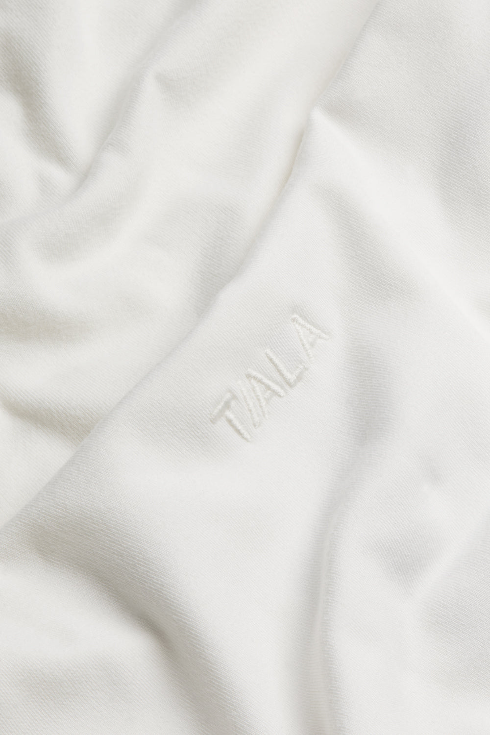 365 Boat Neck Long Sleeve Top - Coconut Milk