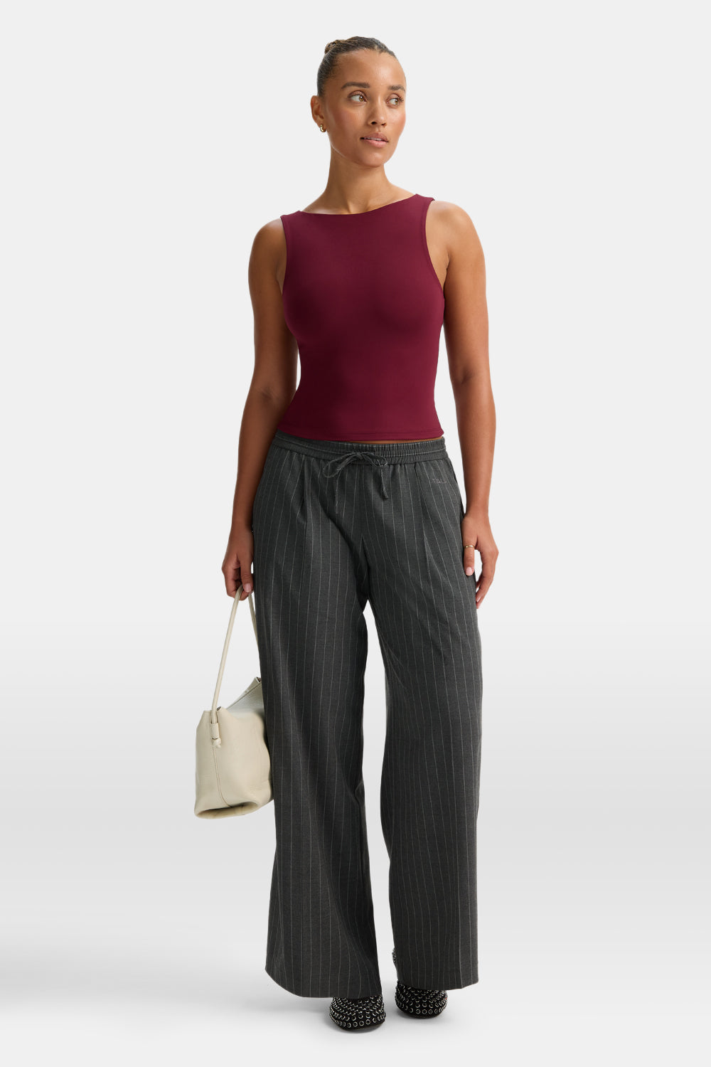 365 Boat Neck Tank - Port Red