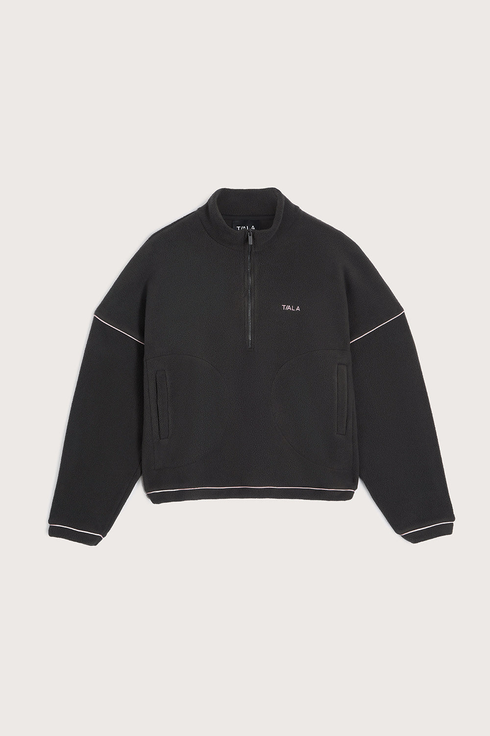 1/4 Zip Fleece Jacket - Dark Moss