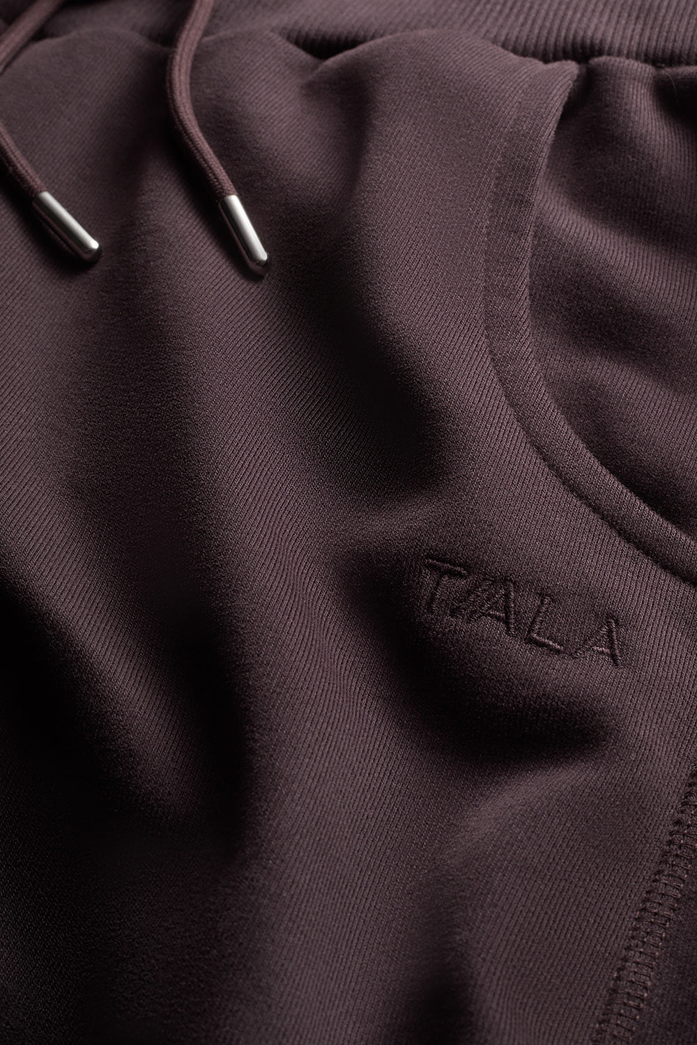 Organic Cotton Barrel Leg Jogger - Americano