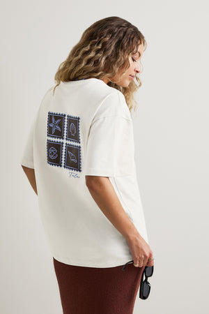 TALA Postcard Graphic Tee - Ivory