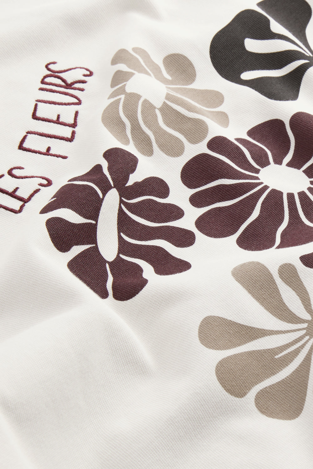 Les Fleurs Graphic T-Shirt - Ivory