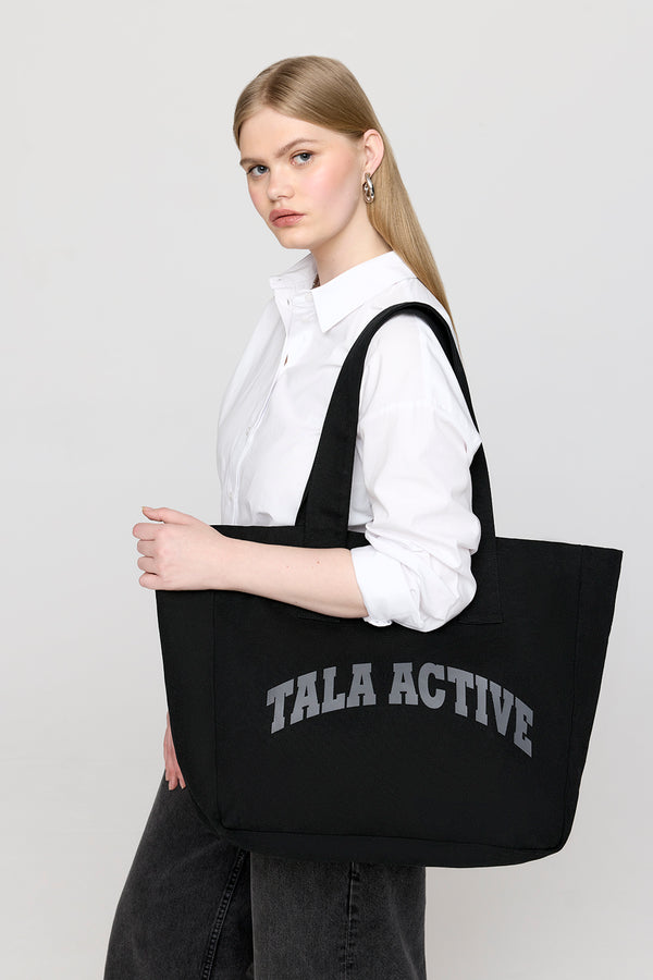 TALA ACTIVE TOTE BAG - BLACK