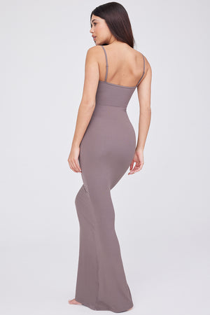 365 Sculpting Lounge Cami Maxi Dress - Mocha