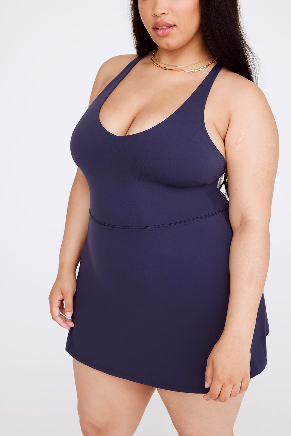 DAYFLEX TENNIS DRESS - NAVY – TALA