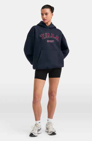OVERSIZED CLUB HOODIE - MIDNIGHT BLUE