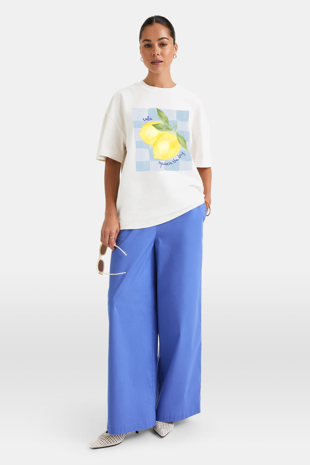 Lemon Graphic Tee - Ivory
