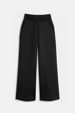 Scuba Wide Leg Jogger - Black