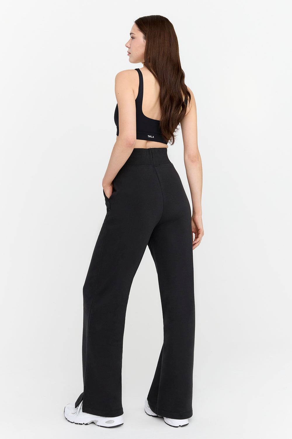 EVERYDAY WIDE LEG JOGGER - BLACK