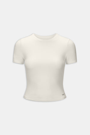 UltraLite Short Sleeve Active T-Shirt - Ivory