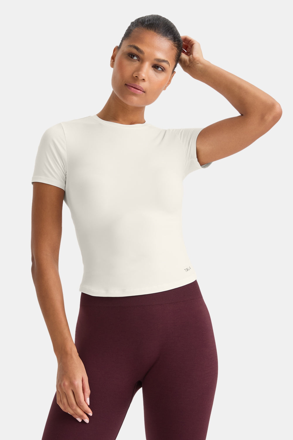 UltraLite Short Sleeve Active T-Shirt - Ivory