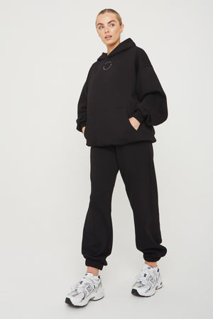 DISRUPTOR OVERSIZED JOGGER- VINTAGE BLACK