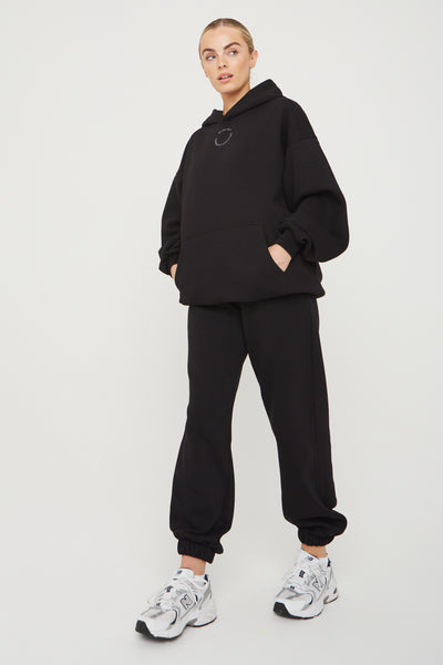DISRUPTOR OVERSIZED JOGGER- VINTAGE BLACK