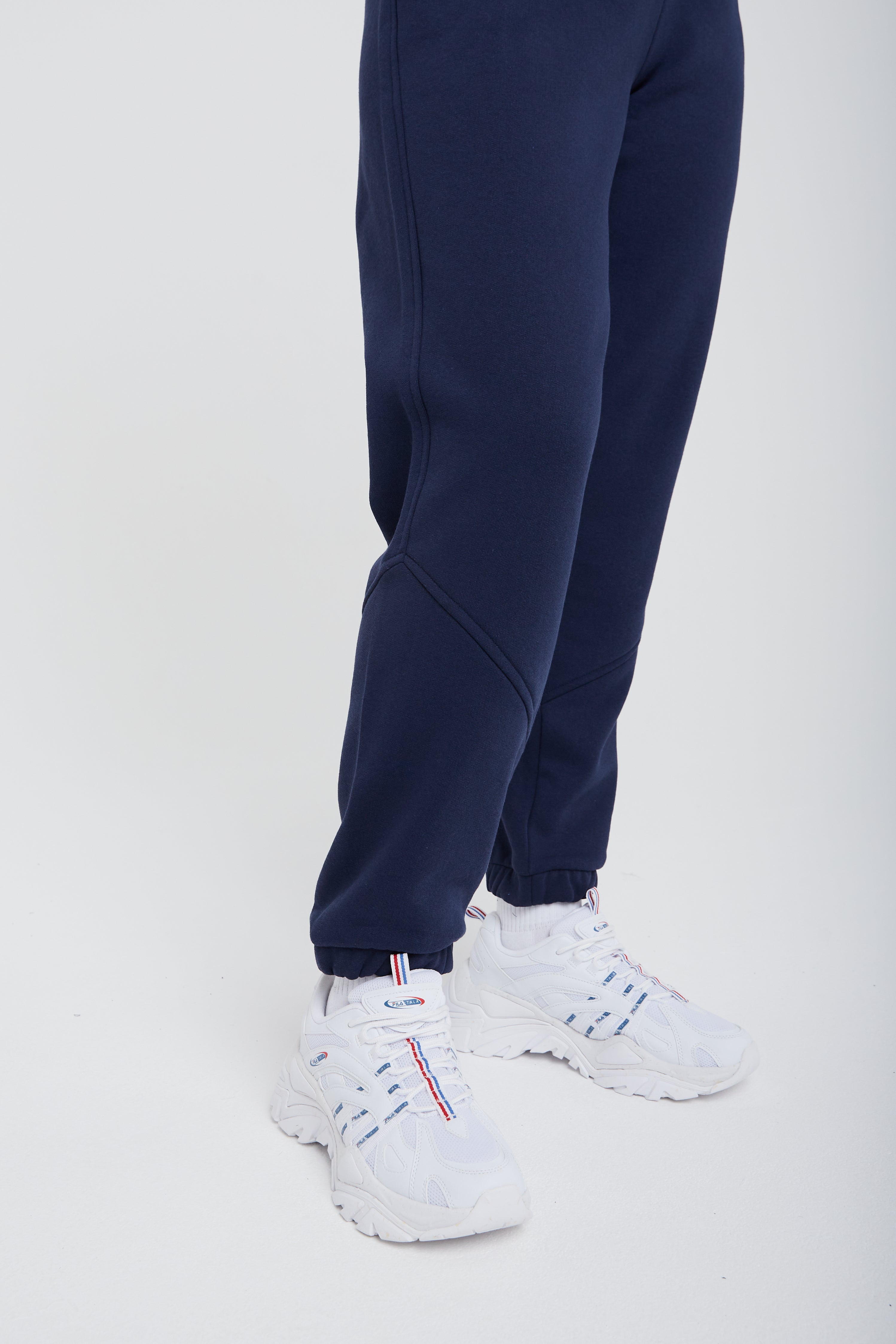 Fila navy outlet blue sweatpants