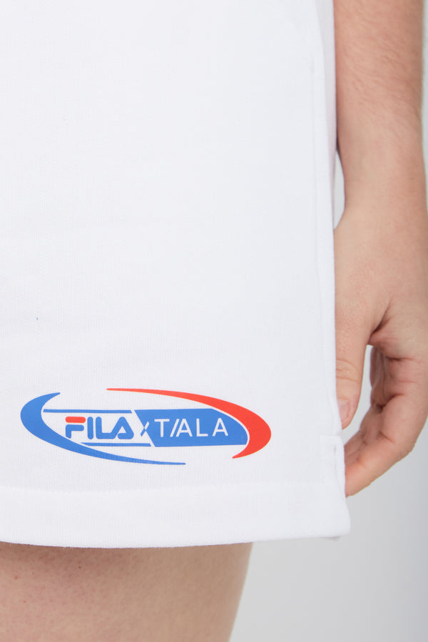 FILA X TALA SHORTS - BRIGHT WHITE