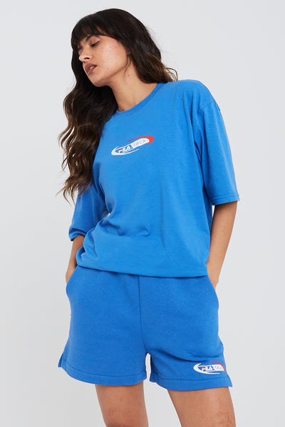 FILA X TALA OVERSIZED T-SHIRT - PALACE BLUE
