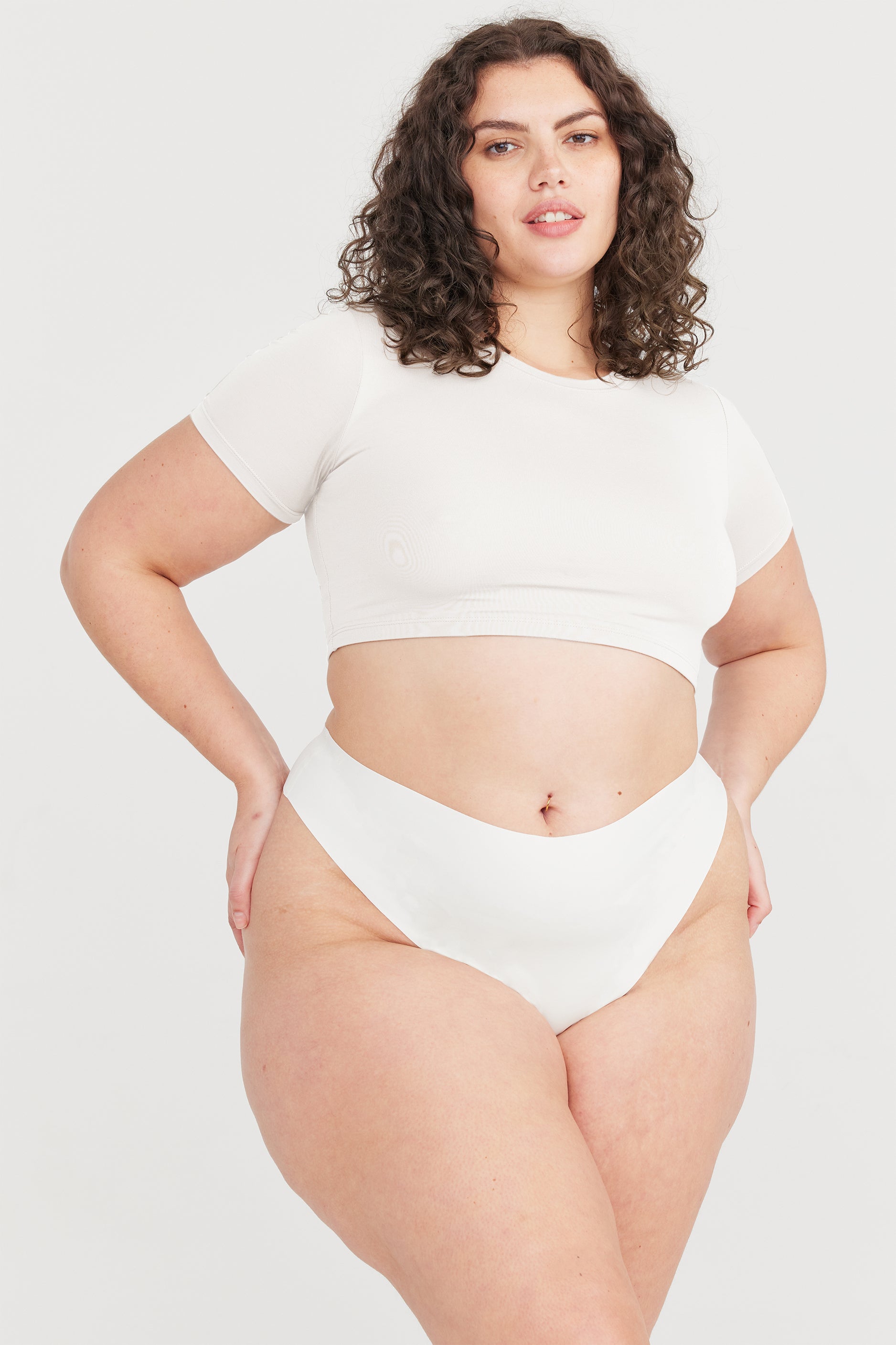 NO VPL HIGH WAISTED THONG 3 PACK - COCONUT MILK – TALA