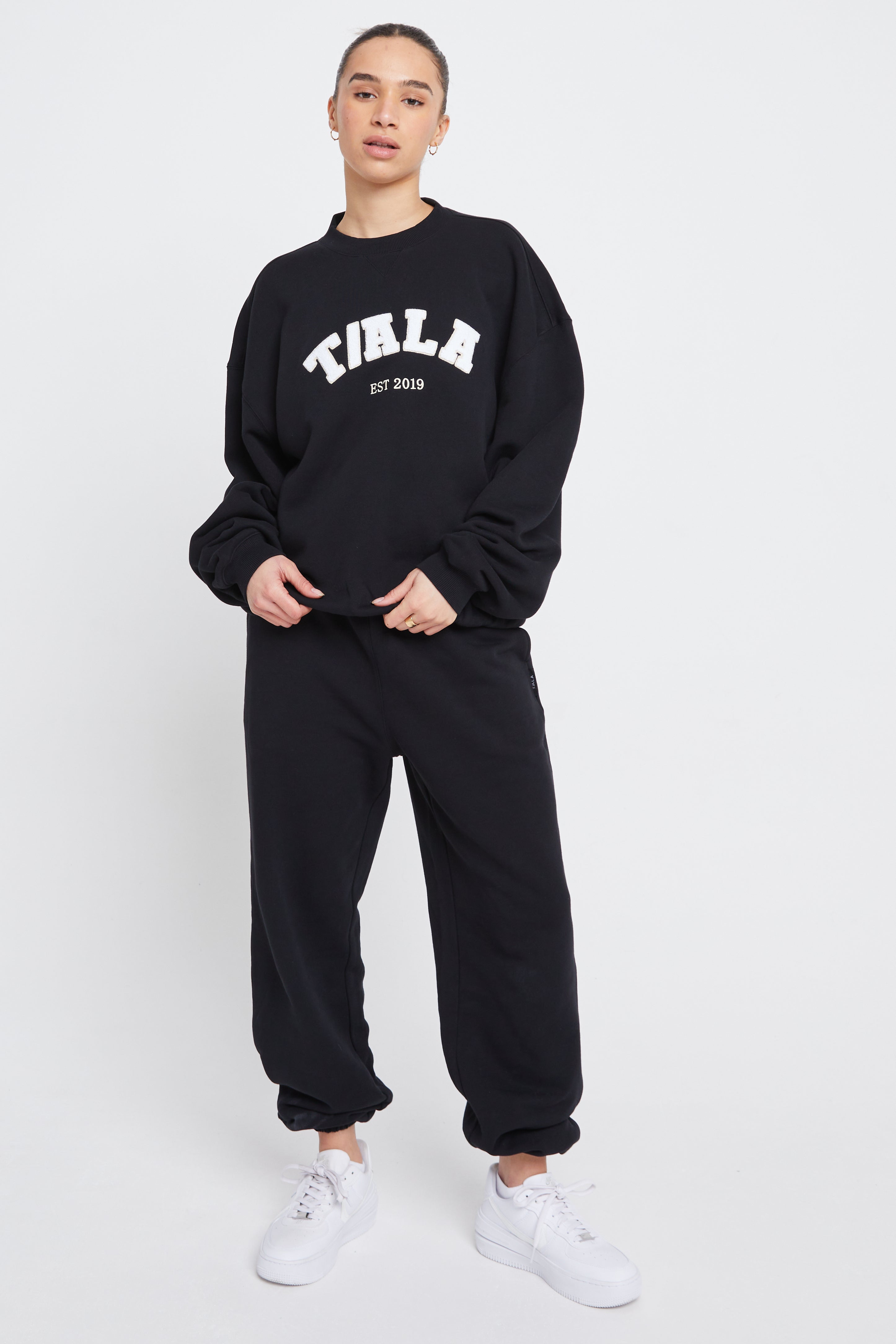 CLUB CUFFED JOGGER - BLACK – TALA