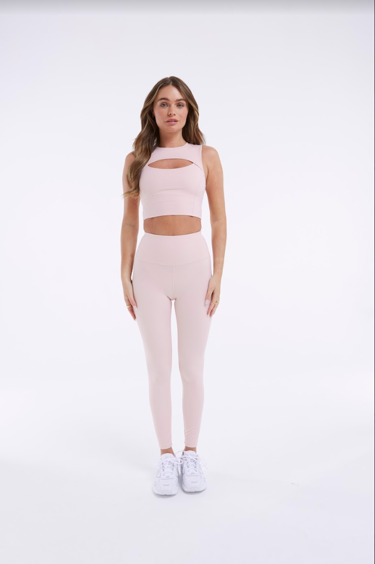 SKINLUXE HIGH WAISTED LEGGING - PINK CLAY – TALA