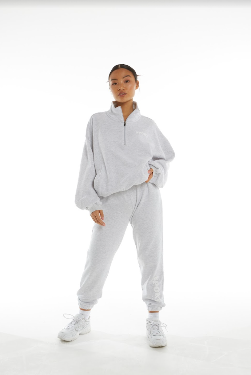 Grey ultimate marl sweat joggers sales